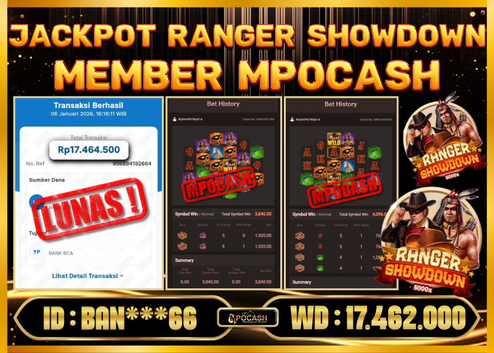 MPOCASH JACKPOT RANGER SHOWDOWN